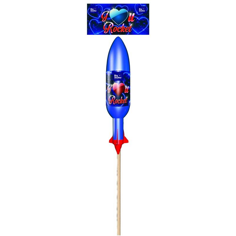 Love Heart Rocket - Blue