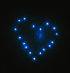 Love Heart Rocket - Blue - Image 2